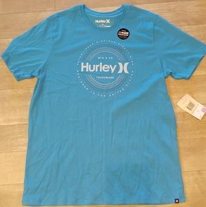 LIGHT BLUE NIKE HURLEY COLAB XL DRI-FIT T-SHIRT